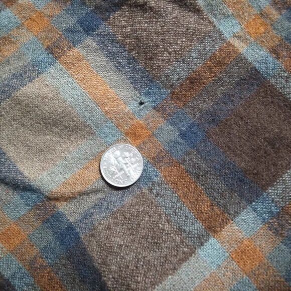 Vintage Pendleton Flannel Wool Button-Down Shirt - Picture 7 of 7